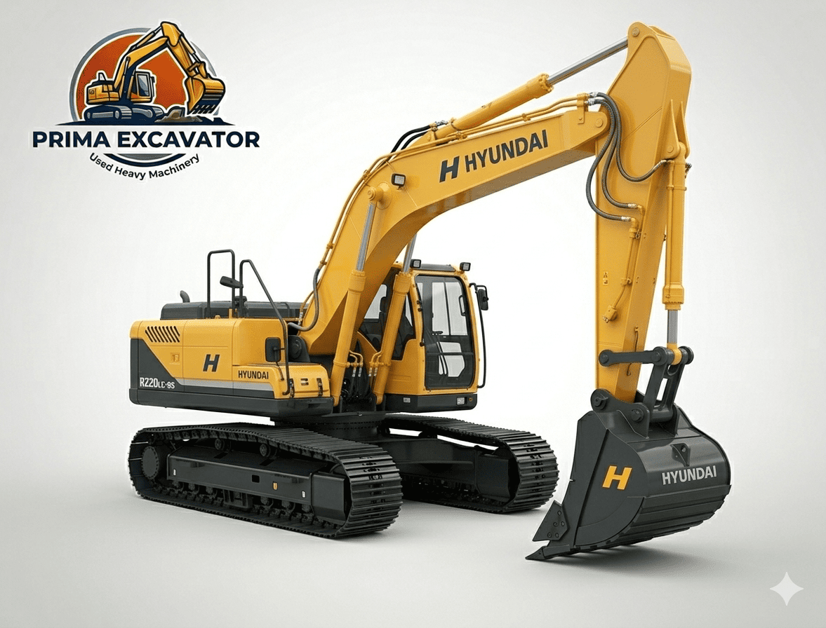 Hyundai R215 used excavator for sale