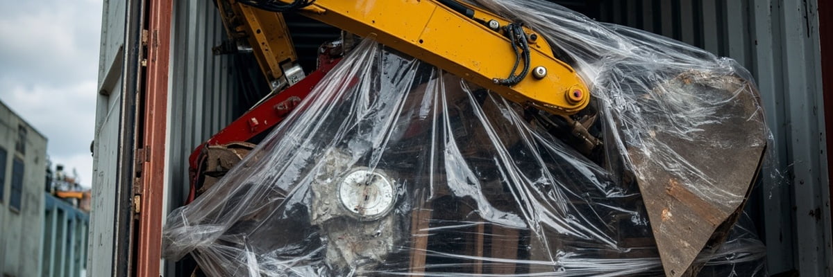 used excavator