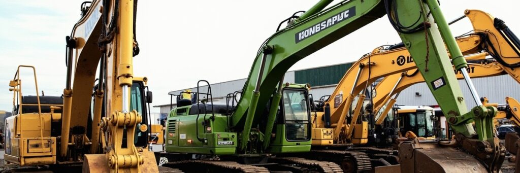 CAT vs Komatsu: Which Used Excavator Brand Holds Value Better?