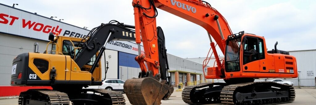 SANY vs Volvo Excavator: A Detailed Comparison for Buyers