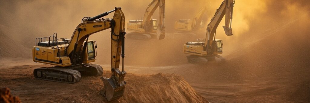 China Excavators Market 2025: Used Excavator Sales Surge 17% YoY