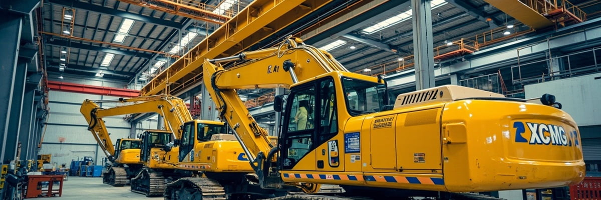 used excavator