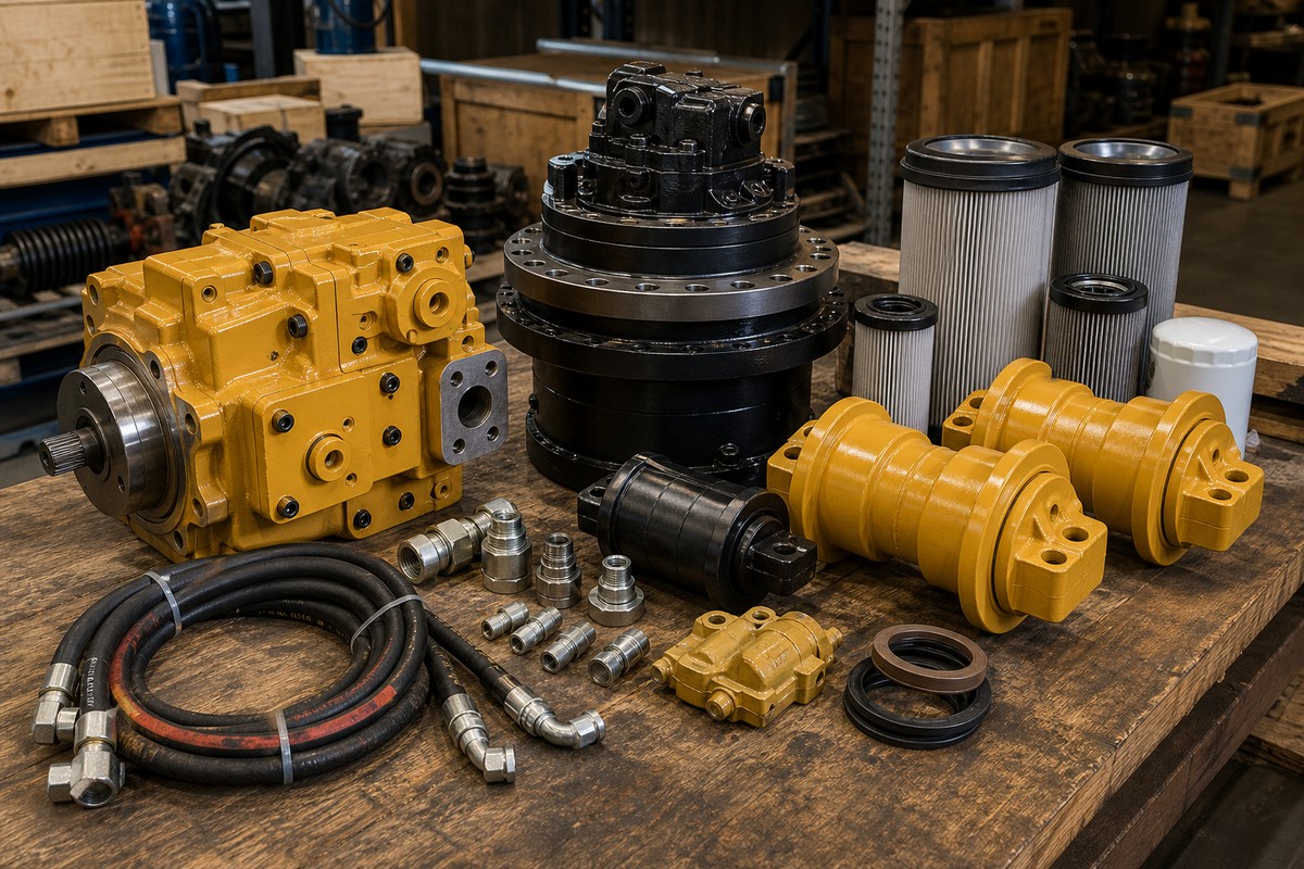 excavator parts support kit for used excavator buyers Canada