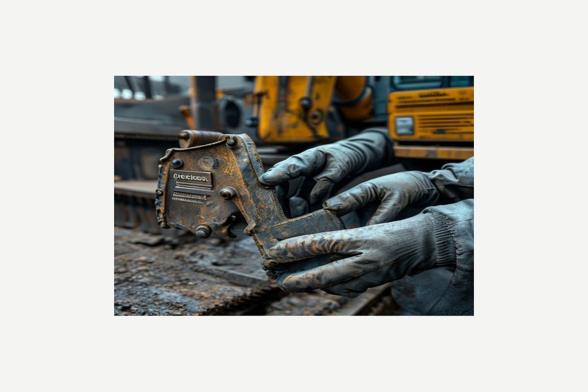 CAT excavator part number and serial number verification