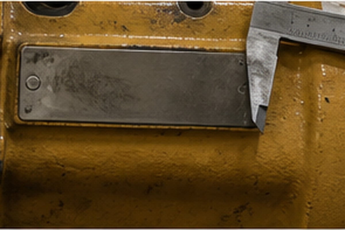 CAT excavator part number and serial number verification