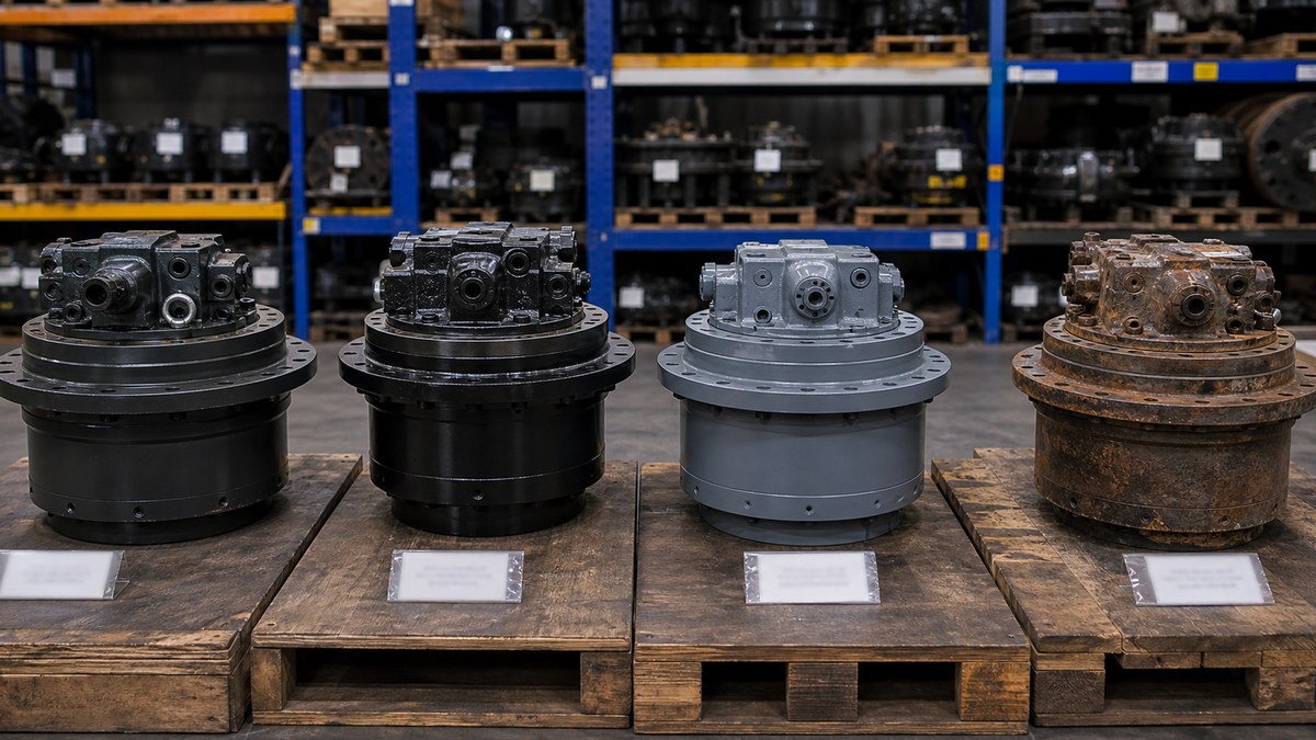 OEM aftermarket used rebuilt final drive comparison