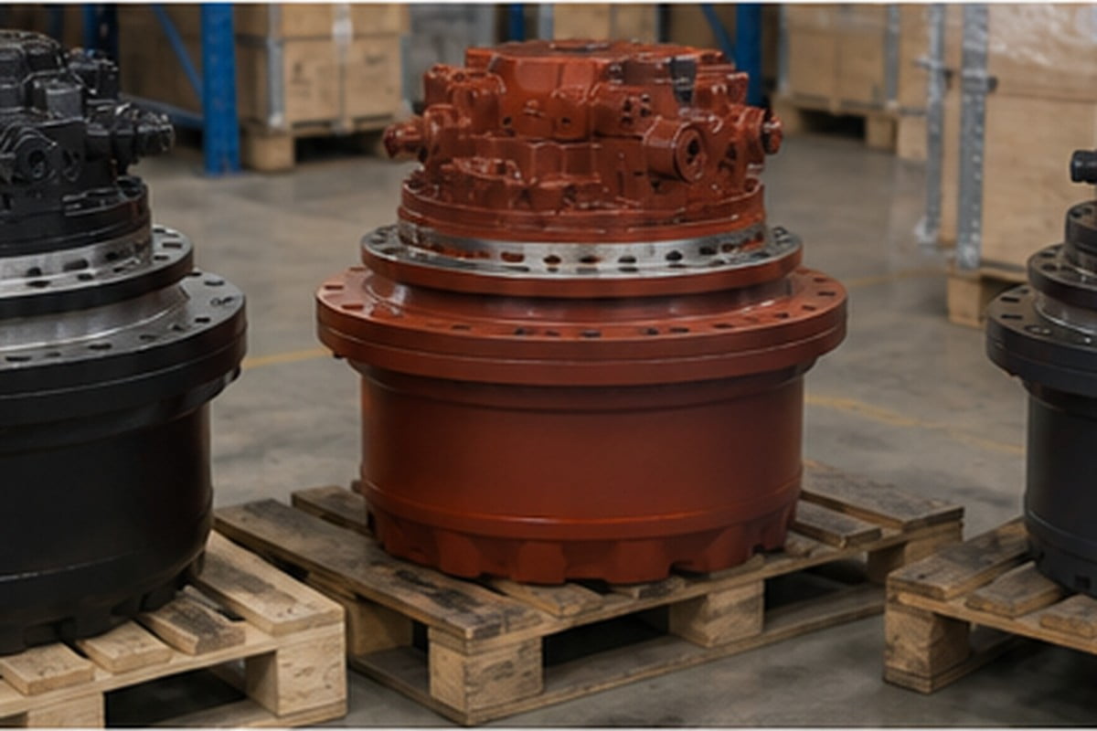 New used rebuilt aftermarket final drive options compared for PC220