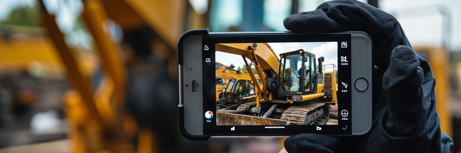 Video authentication for used excavator inspection Excavator supplier providing video authentication inspection for international buyer before purchase