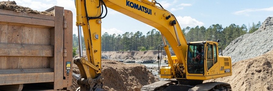 Komatsu PC210LC-11 Fuel Efficiency Data