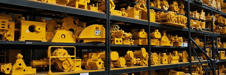 Prima article CAT Excavator Parts Distribution Network Map