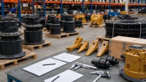 repuestos para excavadora inspection warehouse