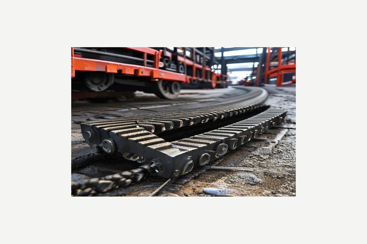track chain pitch and excavator sprocket fitment check