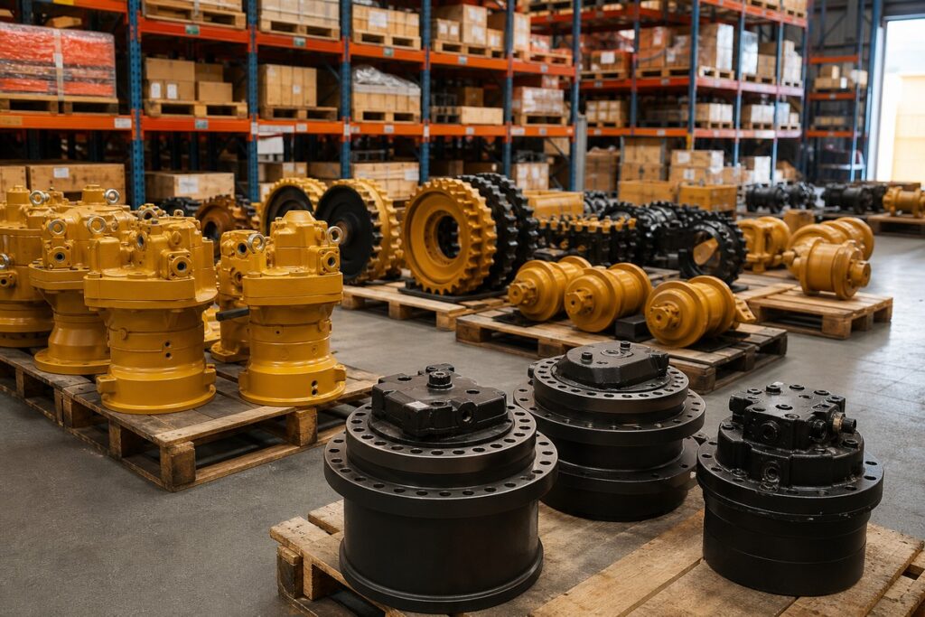 Caterpillar and Komatsu spare parts sourcing for UAE buyers