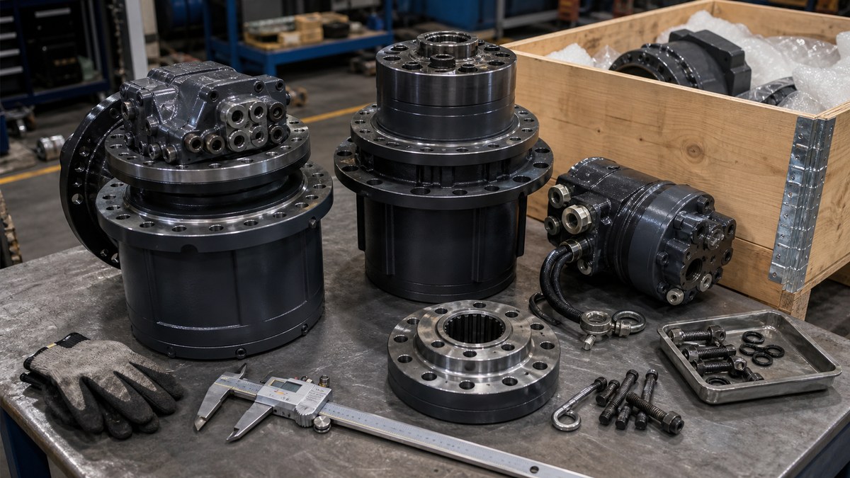 Volvo final drive and travel gearbox buyer guide inspection