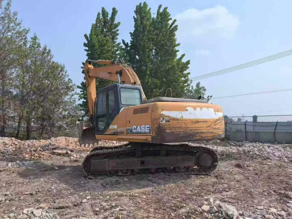 CASE 210 used excavator photo 3