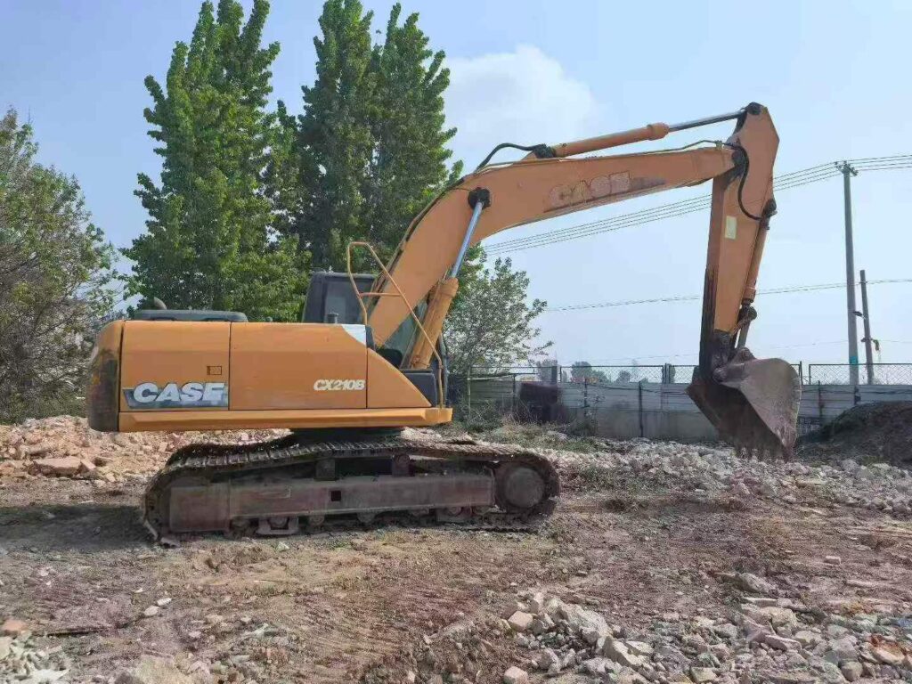 CASE 210 used excavator photo 4
