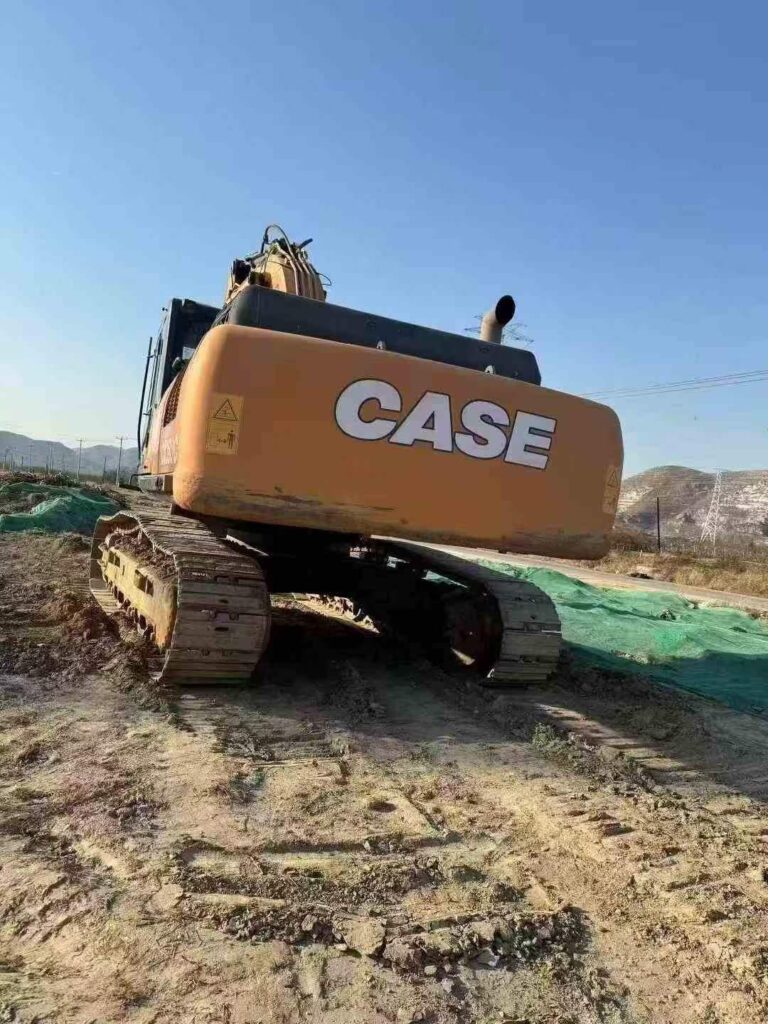 CASE 380 used excavator photo 2