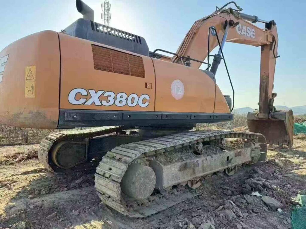 CASE 380 used excavator photo 3