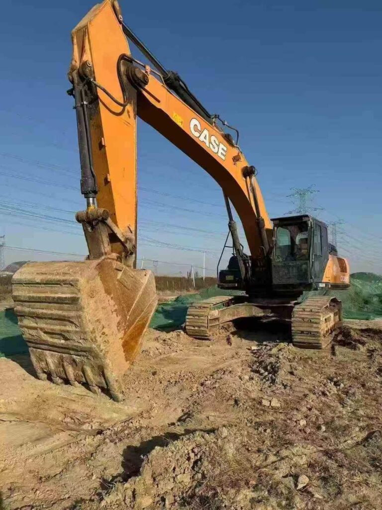CASE 380 used excavator photo 5