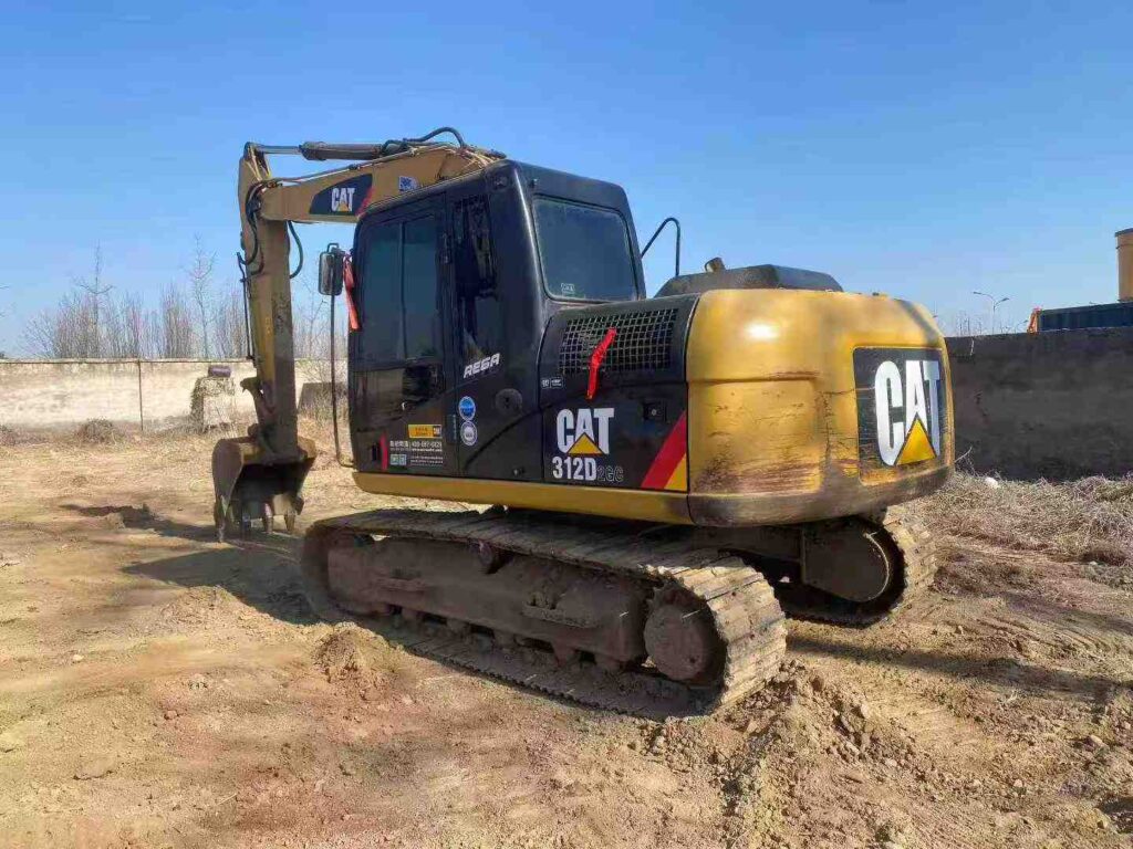 CAT 312D2 used excavator photo 2