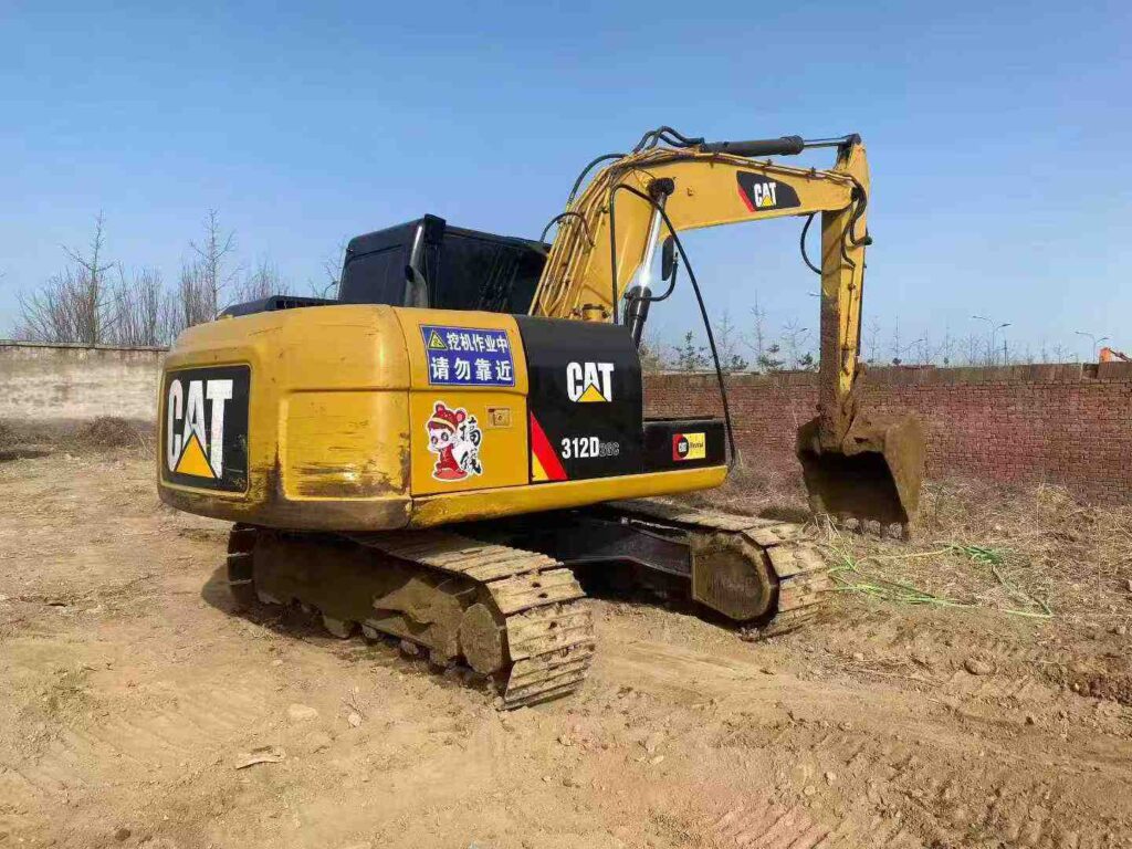CAT 312D2 used excavator photo 2