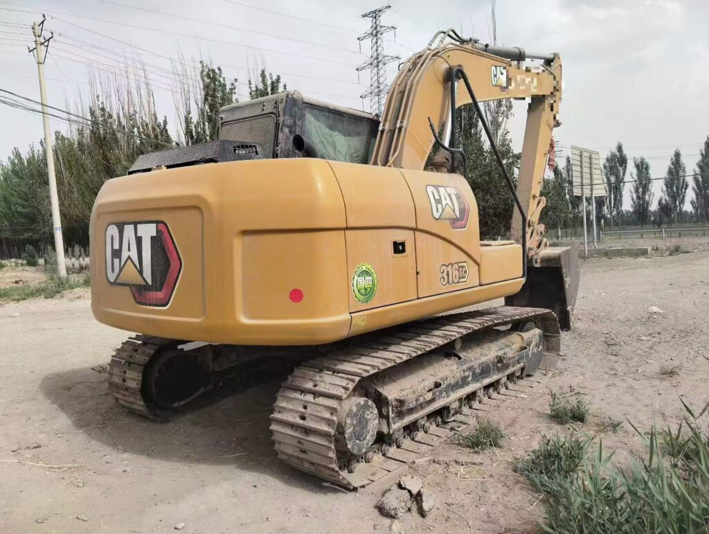 CAT 313 used excavator photo 2