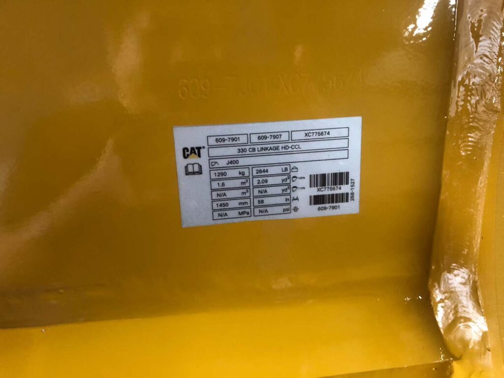 CAT 330 Excavator Bucket spare parts photo 5