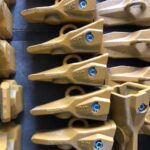 CAT 349 Bucket Teeth / Cutting Edge spare parts photo 8
