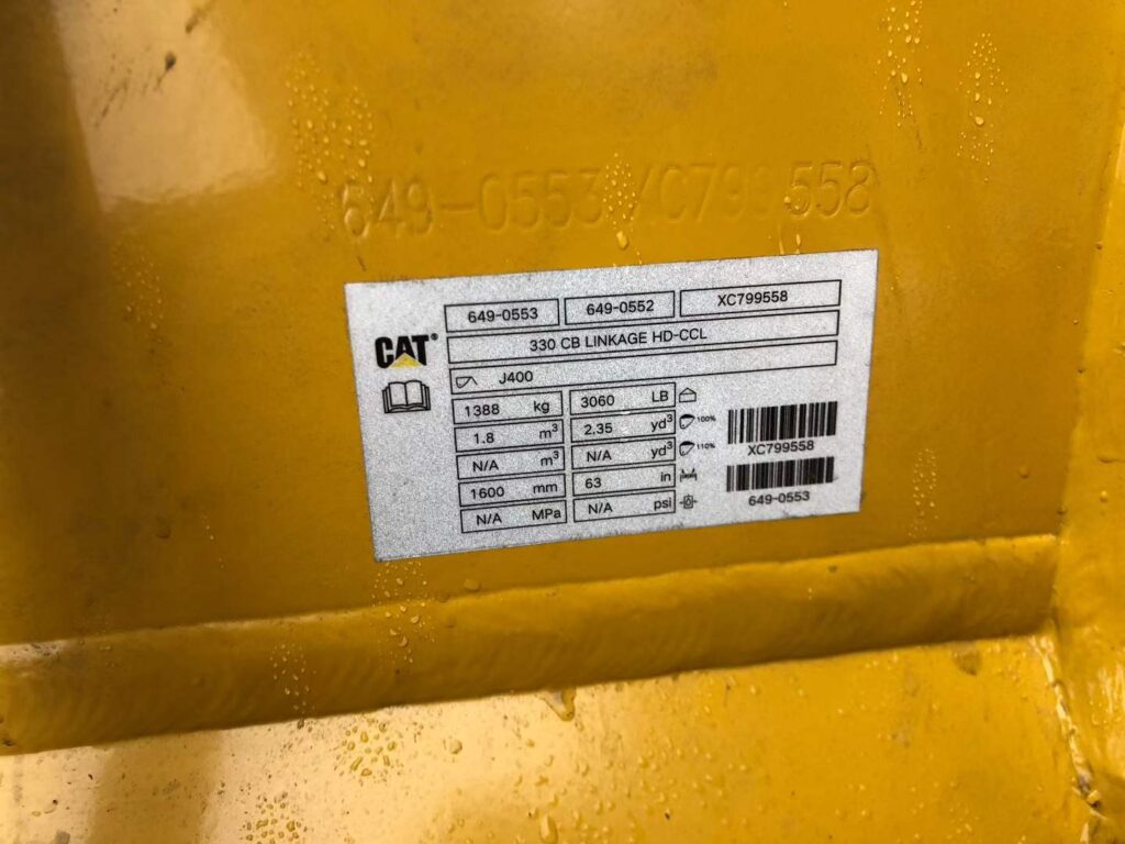 CAT Excavator Bucket spare parts photo 6