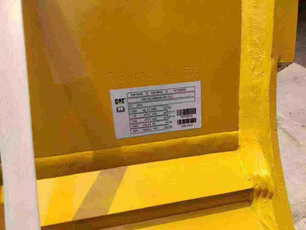 CAT Excavator Bucket spare parts photo 6