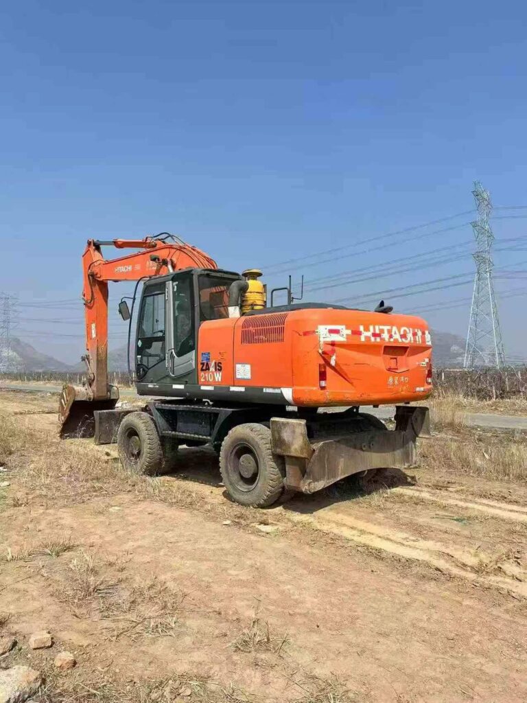 HITACHI ZX210W used excavator photo 1