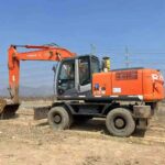 HITACHI ZX210W used excavator photo 2
