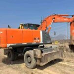 HITACHI ZX210W used excavator photo 4