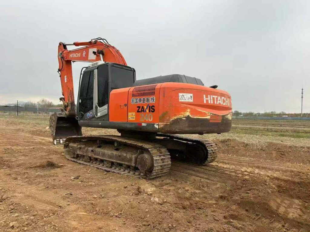 HITACHI ZX240 used excavator photo 1