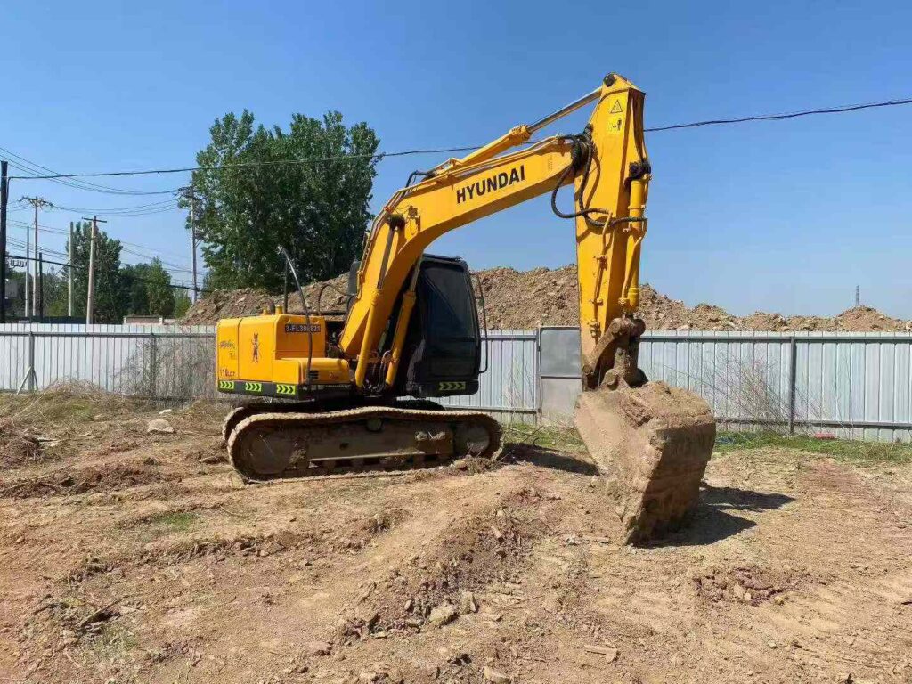 HYUNDAI R110-7 used excavator photo 6