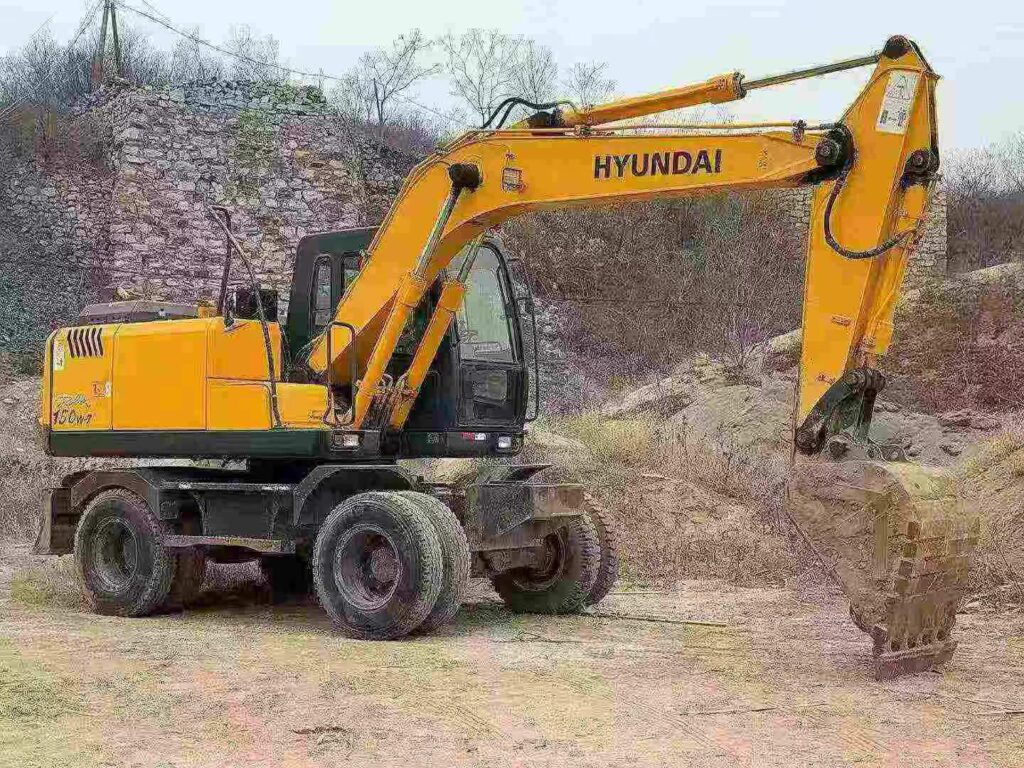 HYUNDAI R150-7 used excavator photo 5