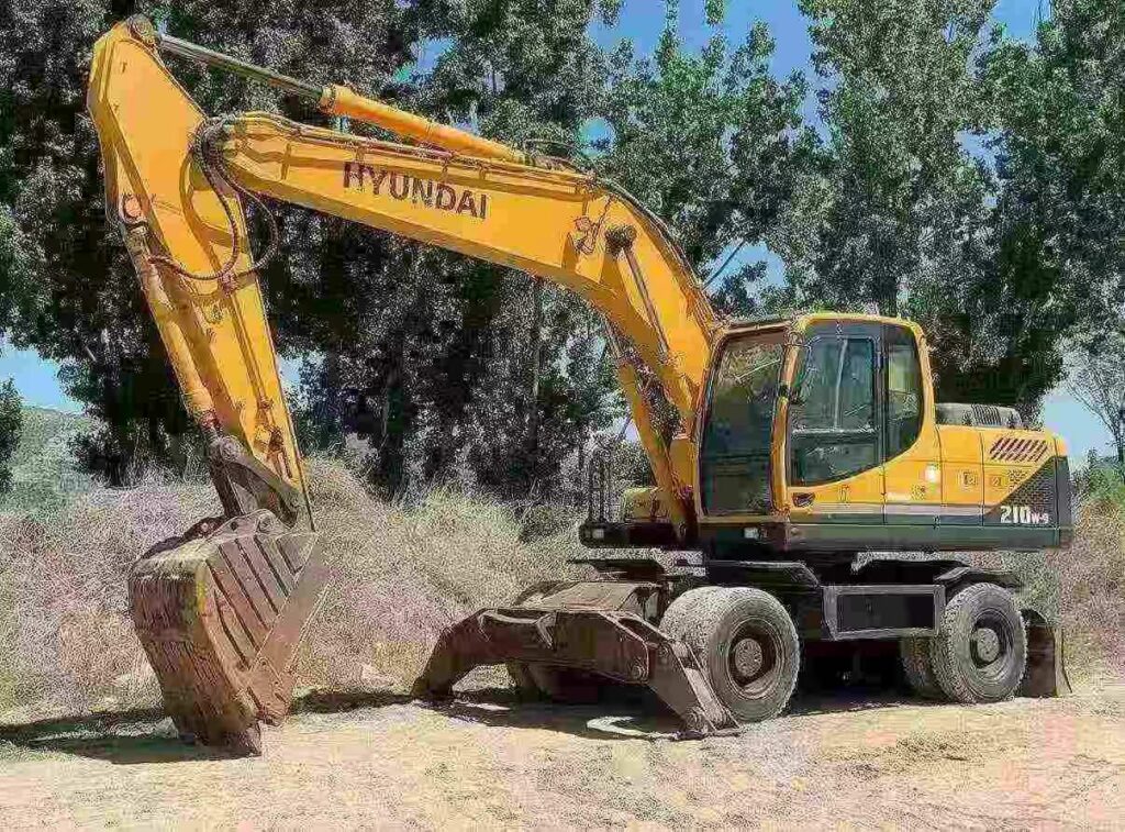 HYUNDAI R210-9 used excavator photo 4