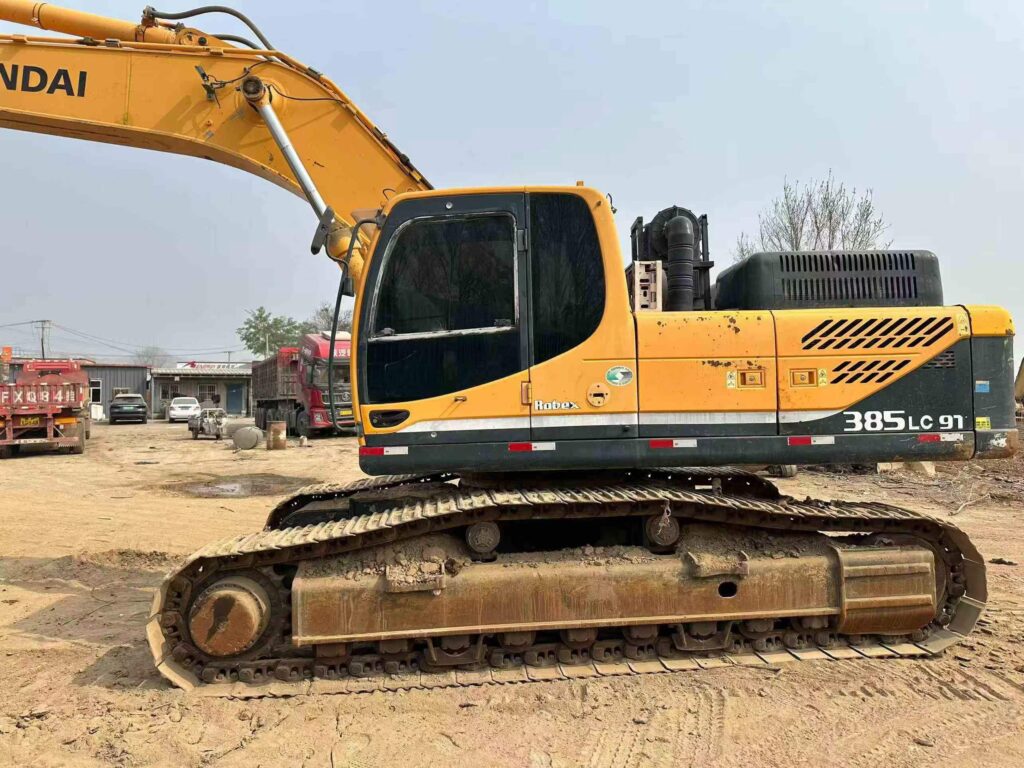 HYUNDAI R385-9T used excavator photo 1