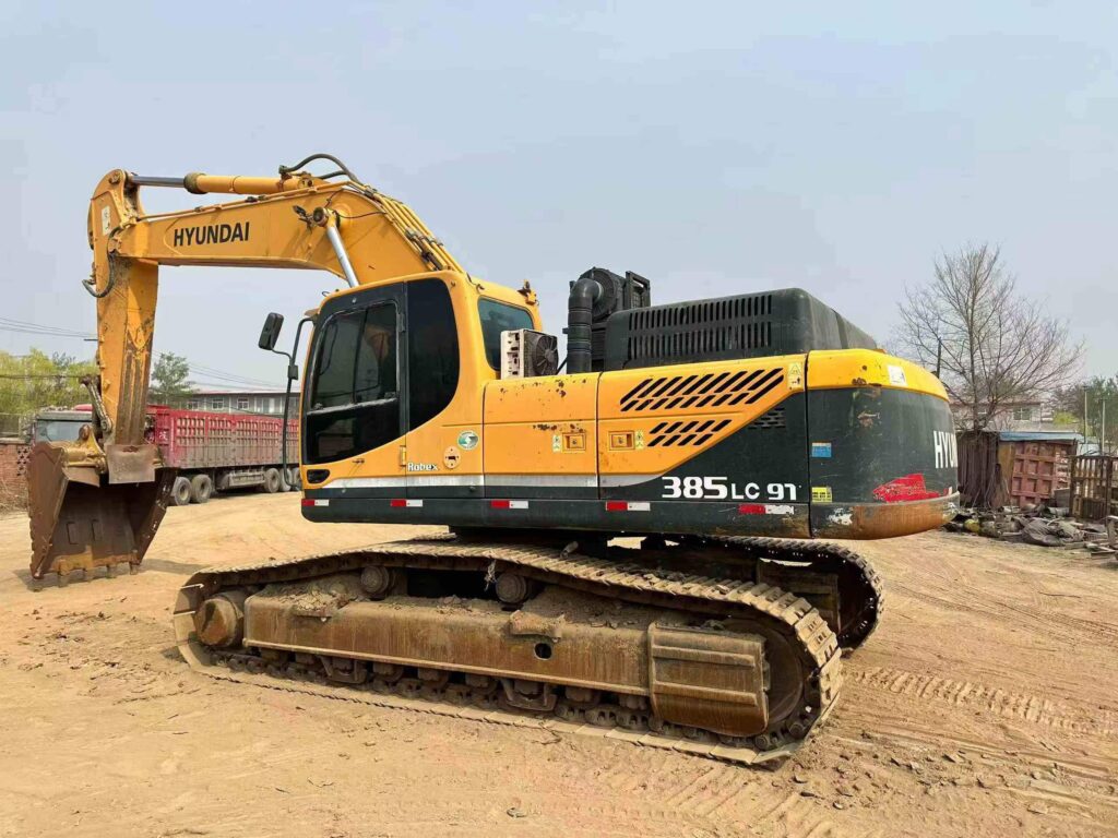 HYUNDAI R385-9T used excavator photo 2