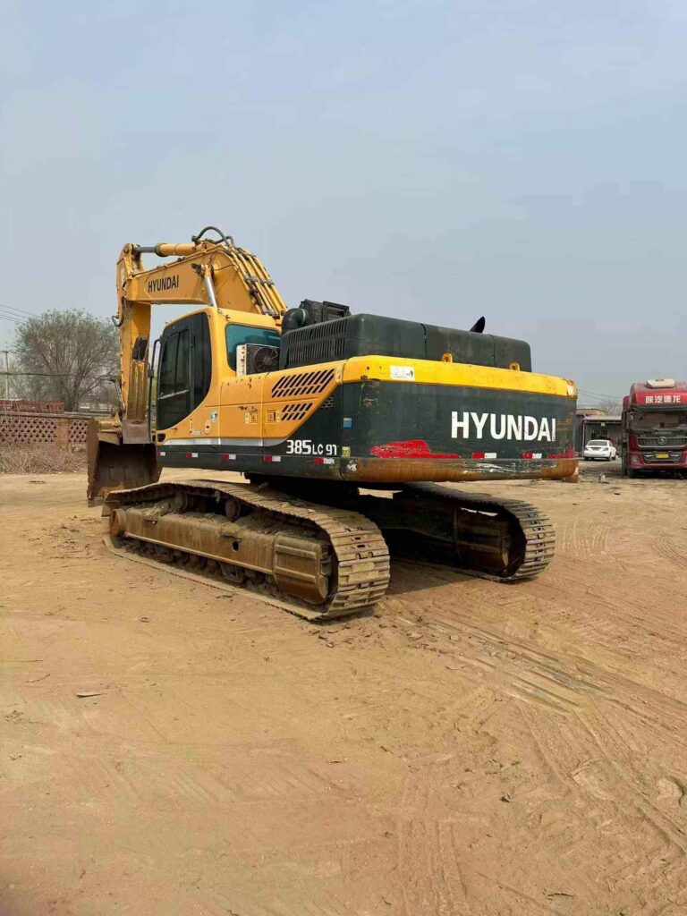 HYUNDAI R385-9T used excavator photo 3