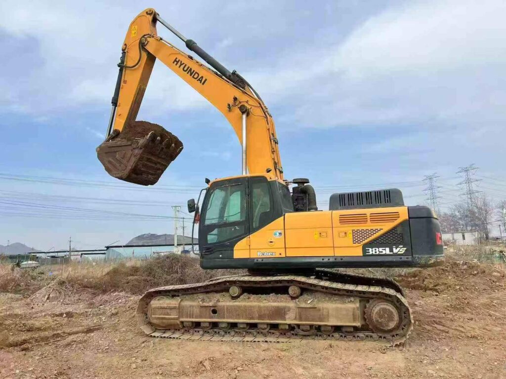 HYUNDAI R385VS used excavator photo 2