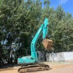 KOBELCO SK260-8 used excavator photo 4