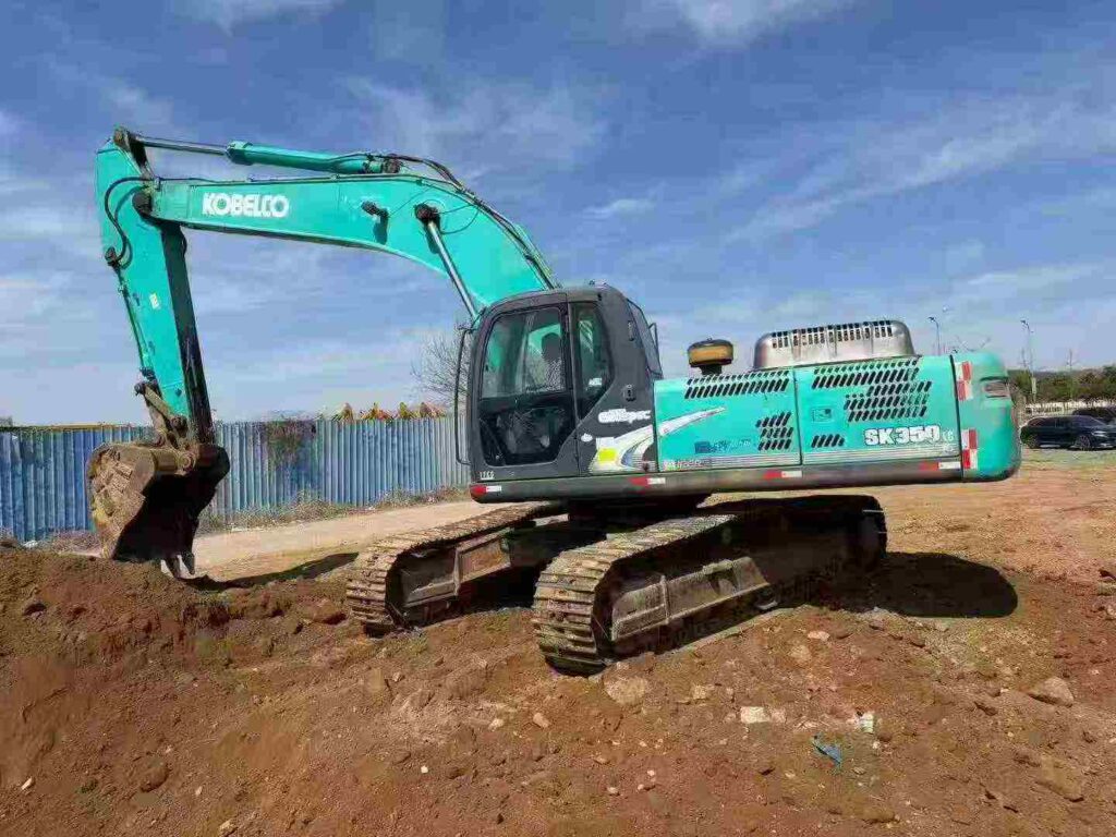 KOBELCO SK350-8 used excavator photo 2
