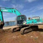 KOBELCO SK350-8 used excavator photo 2