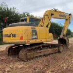 KOMATSU PC160 used excavator photo 1