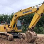 KOMATSU PC160 used excavator photo 2
