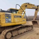 KOMATSU PC160 used excavator photo 4