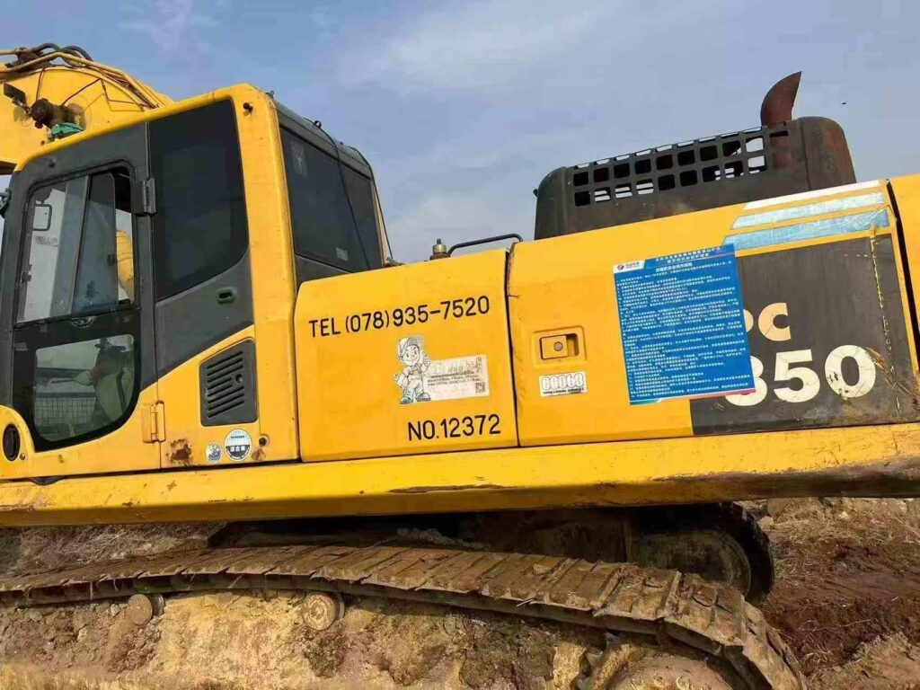 KOMATSU PC350-8 used excavator photo 2