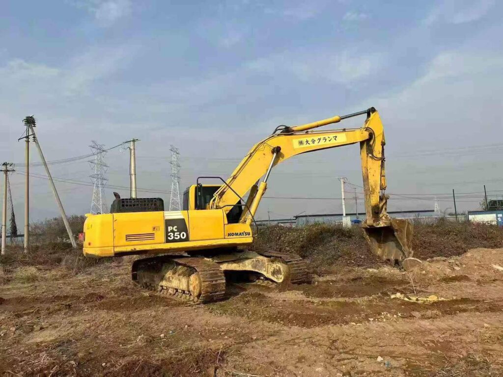 KOMATSU PC350-8 used excavator photo 3