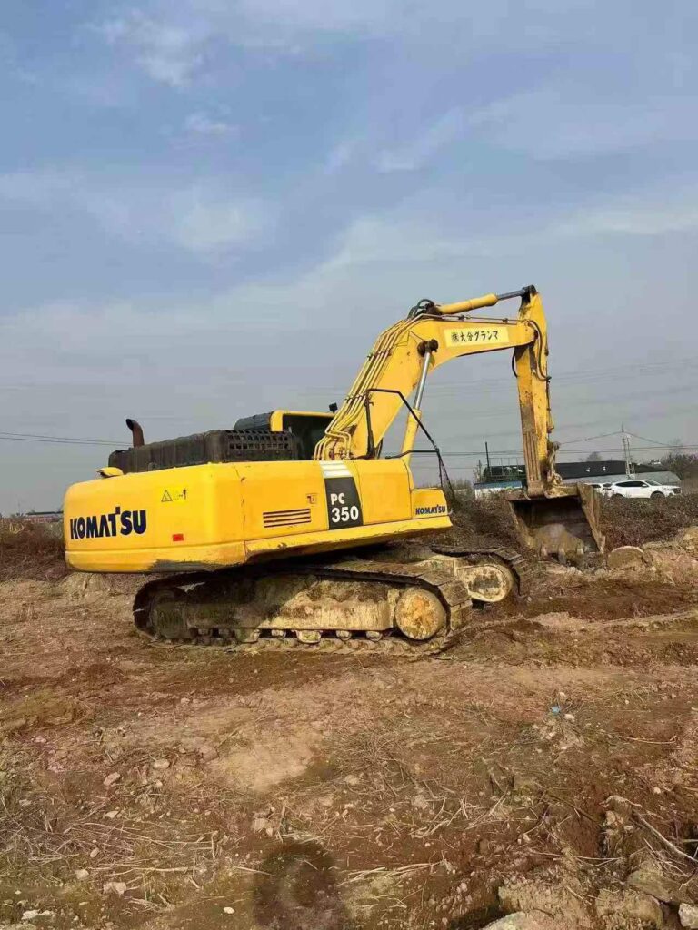 KOMATSU PC350-8 used excavator photo 4
